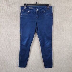 Kut From‎ The Kloth Jeans Womens 2 Blue Brigitte Ankle Skinny Dark Wash Stretch